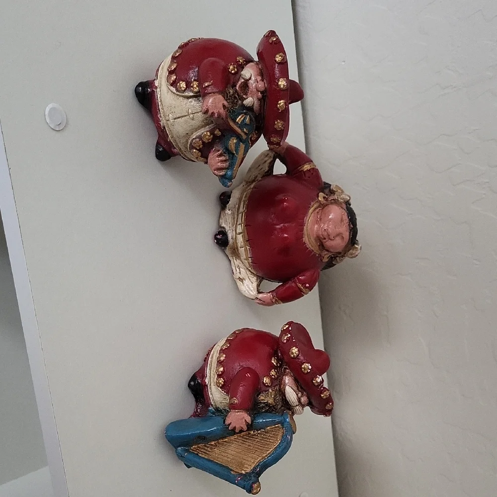 Vintage Mexican Mariachi Band Figurines